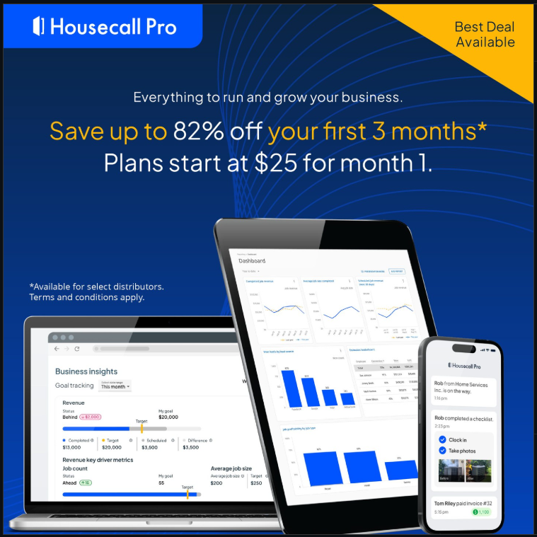 Experience Seamless Scheduling and Invoicing with Housecall Pro